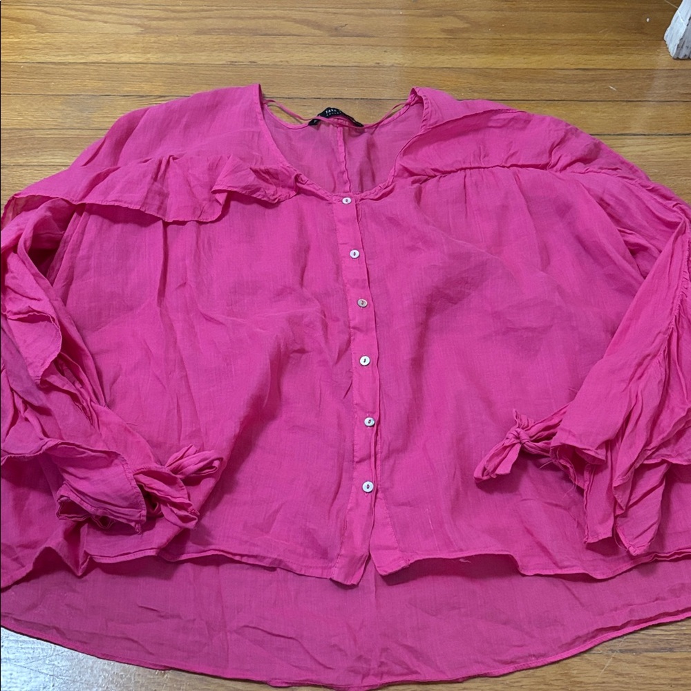 Zara Fuchsia Blouse